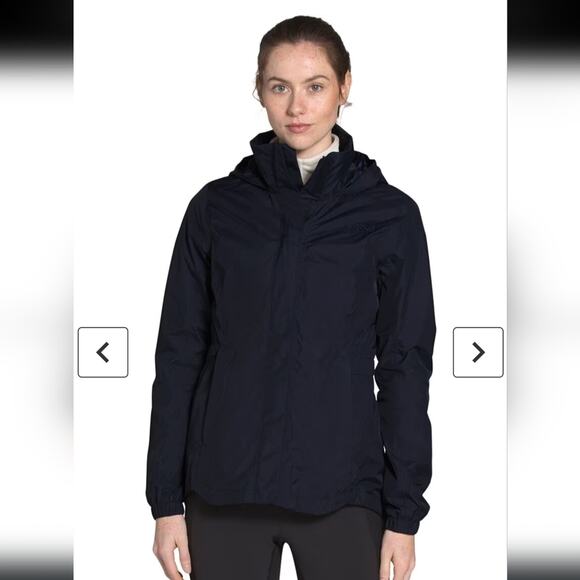 The North Face Resolve Parka II Lightweight Wind Waterproof Fitted Jacket - Picture 6 of 6